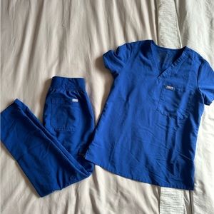 Figs blue Scrubs set
